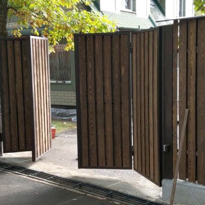 Купите и Закажите Ворота Гармошка: Лучшая Цена от 46641 руб, Установка под Ключ и Доставка в Пензе и по Области